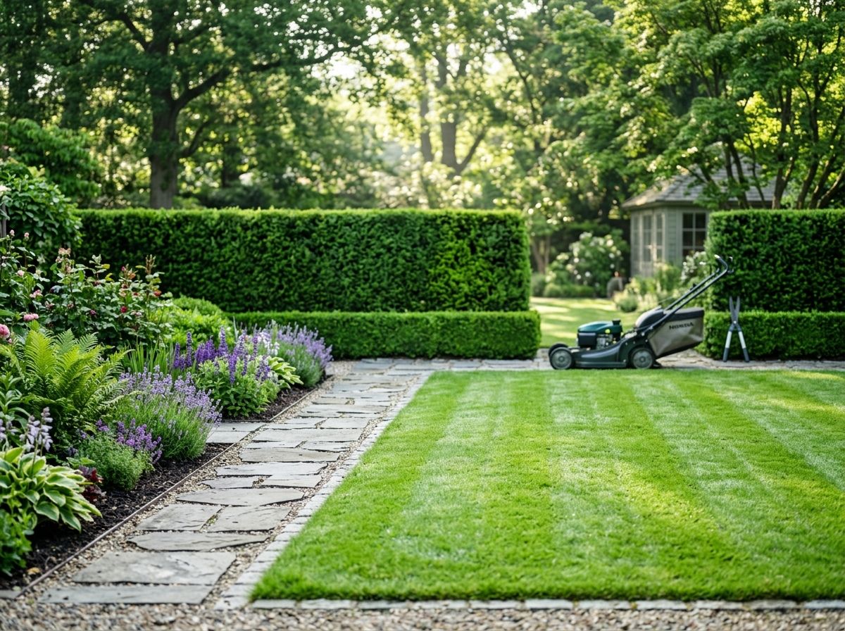 Gartenpflege